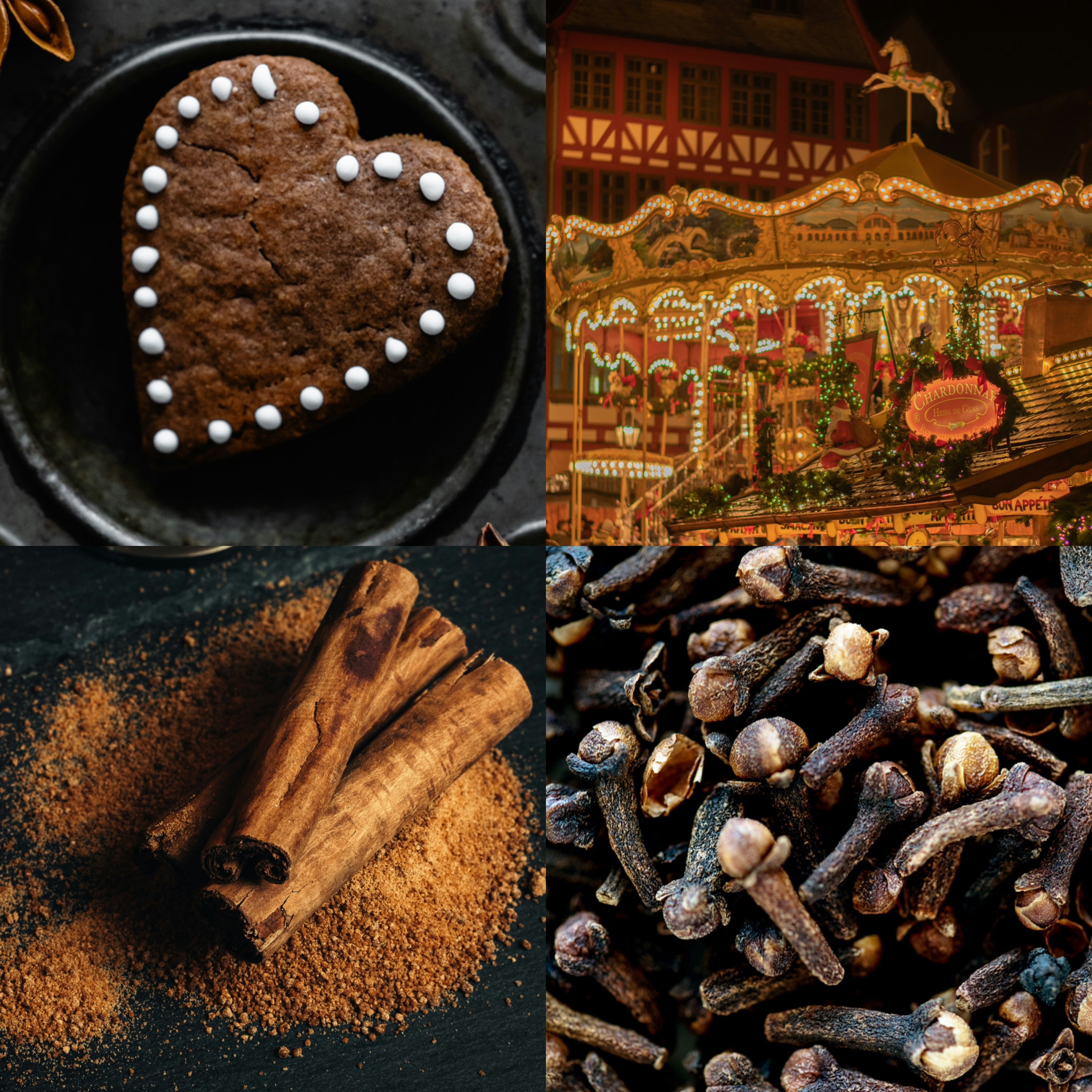 Spiced Gingerbread Duftkerze - Marmoriert