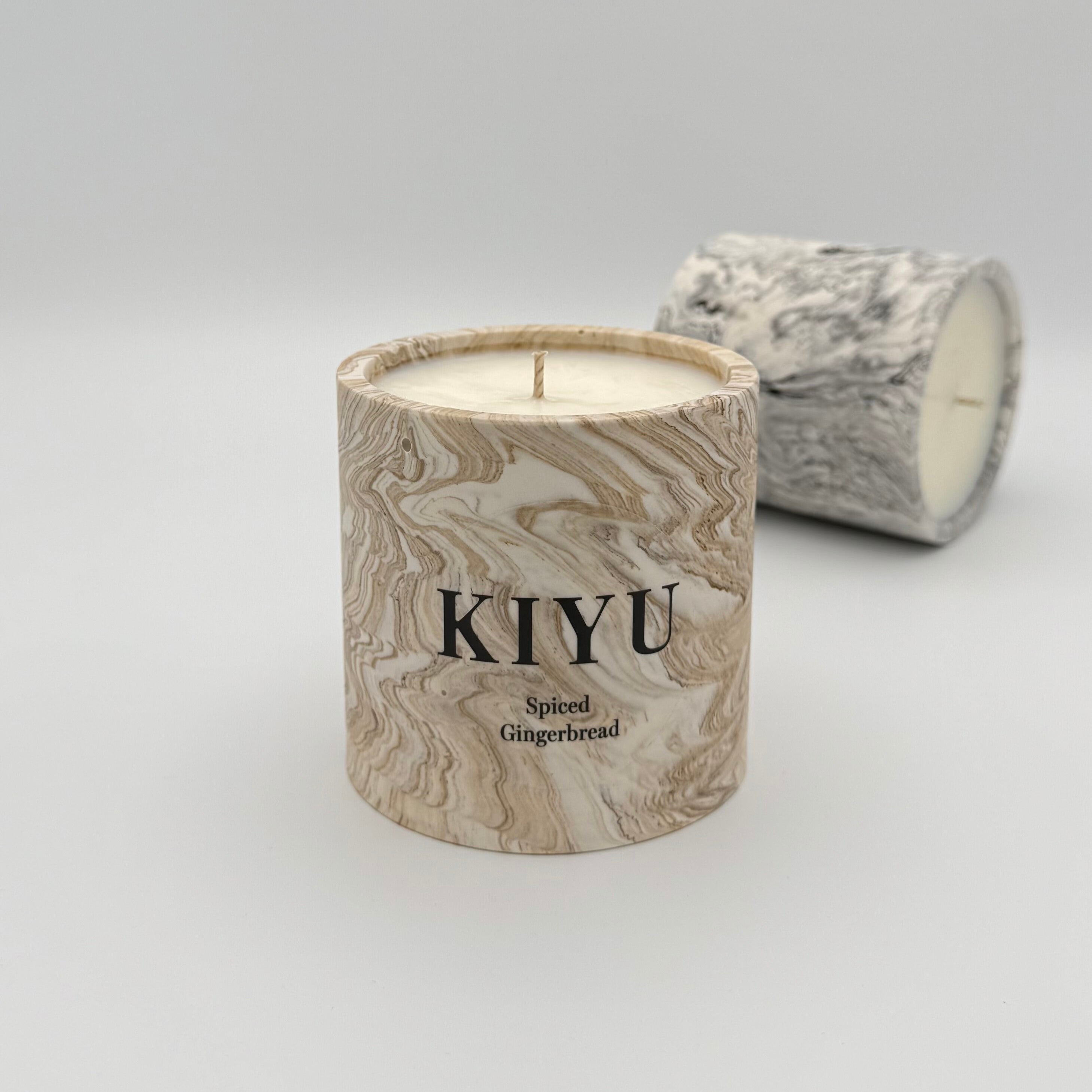 Spiced Gingerbread Duftkerze - Marmoriert
