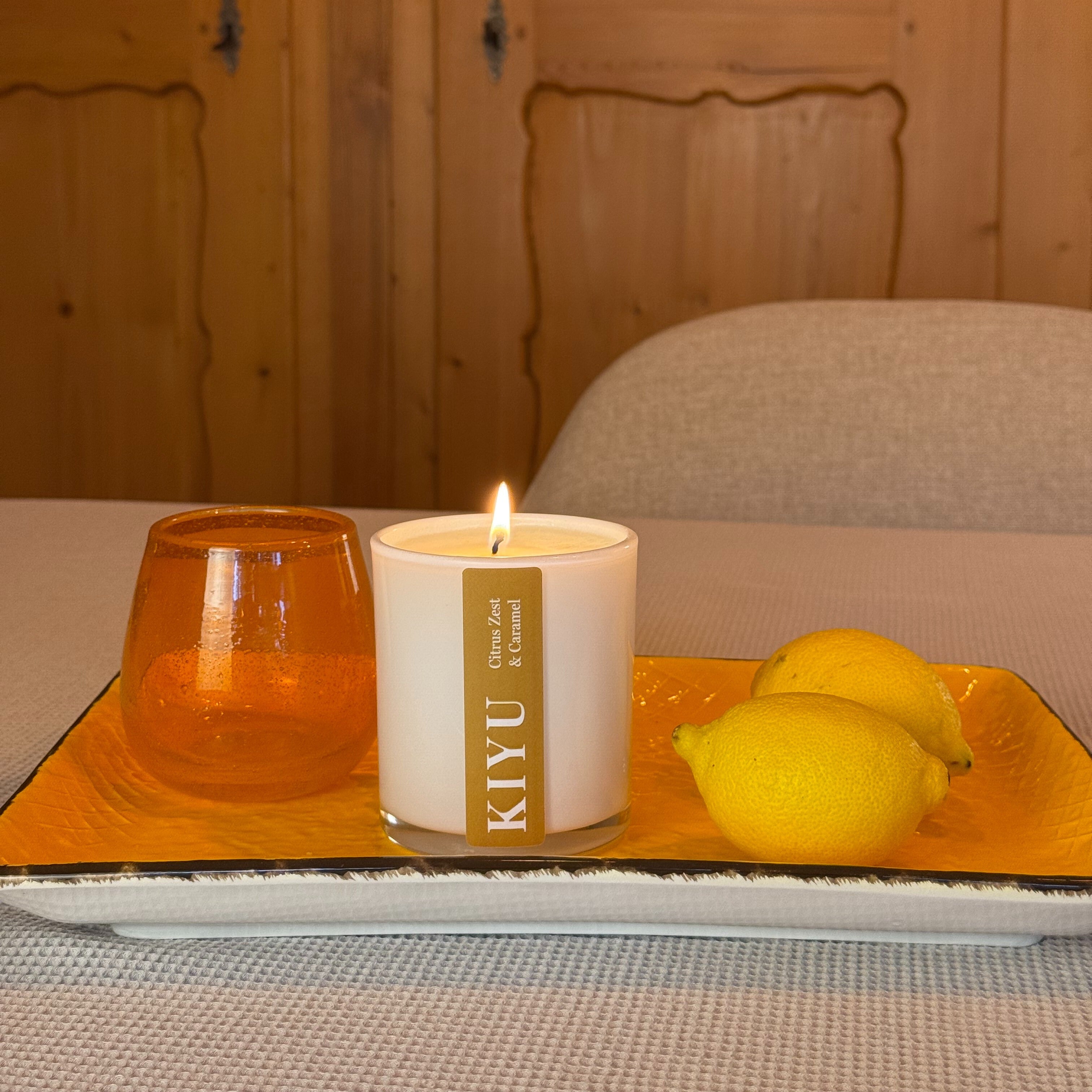Citrus Zest & Caramel Duftkerze